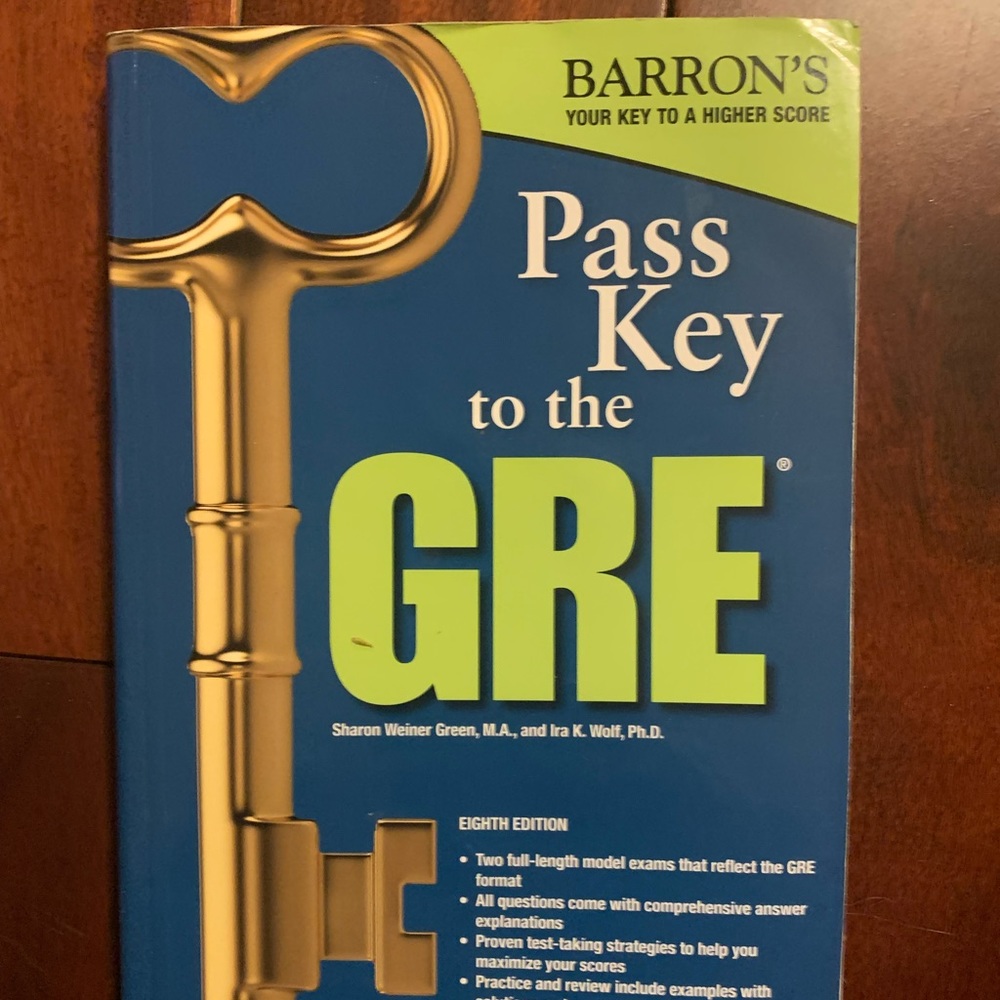 GRE  Study Book